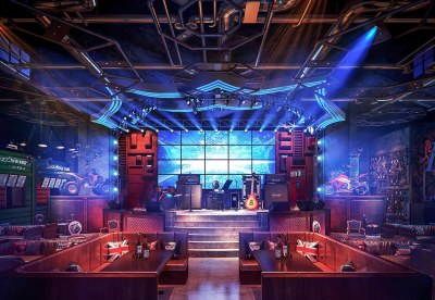 工业风酒吧3D模型下载